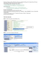 Cách bẻ khóa file Word