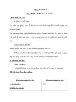 Giáo án đạo đức lớp 1 - GỌN GÀNG, SẠCH SẼ (tiết 1) potx