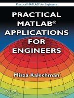 practical matlab applications for engineers