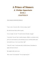 A Prince of Sinners E. Phillips Oppenheim BOOK 1 CHAPTER 19 ppsx