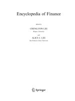 Encyclopedia of Finance Part 1 pptx
