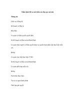 Thẩm định Hồ sơ mời thầu xây lắp quy mô nhỏ potx