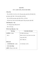 Bài giảng đạo đức lớp 3 - GỌN GÀNG, NGĂN NẮP( TIẾP) pptx