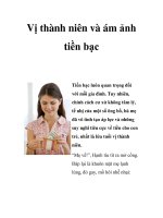 Vị thành niên và ám ảnh tiền bạc pps