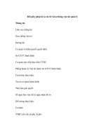 Đổi giấy phép lái xe do Sở Giao thông vận tải quản lý docx