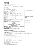 Giáo án 3 buổi 2-29-30