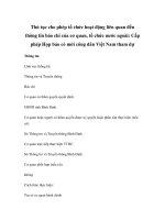 Thủ tục cho phép tổ chức hoạt động liên quan đến thông tin báo chí của cơ quan, tổ chức nước ngoài: Cấp phép Họp báo có mời công dân Việt Nam tham dự pot