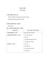 Giáo án Tiếng Việt 3 - LUYỆN VIẾT - CỬA TÙNG pot