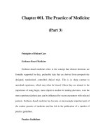 Chapter 001. The Practice of Medicine (Part 3) ppt