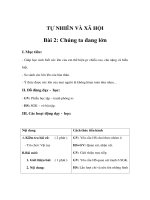 Tự nhiên xã hội lớp 1 - Chúng ta đang lớn potx