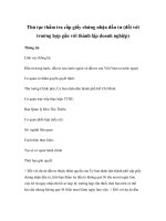 Thủ tục thẩm tra cấp giấy chứng nhận đầu tư (đối với trường hợp gắn với thành lập doanh nghiệp) pptx