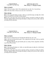 DE THI HOC KY II - TIN 11