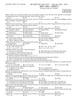 De thi thu hoc ky 2-khoi 12