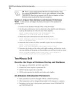 OCA /OCP Oracle Database 11g A ll-in-One Exam Guide- P18 potx