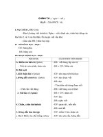 Giáo án Tiếng Việt 3 - CHÍNH TẢ : ( nghe – viết ) BẬN pdf