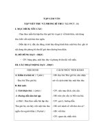 Bài giảng Tiếng Việt 3 - TẬP LÀM VĂN - TẬP VIẾT THƯ VÀ PHONG BÌ THƯ potx