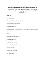 Thủ tục thẩm định quyết định đầu tư dự án đầu tư nguồn vốn ngân sách nhà nước (không có xây lắp) nhóm B, C doc