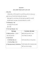 Bài giảng đạo đức lớp 3 - BIẾT NHẬN LỖI VÀ SỬA LỖI ppsx