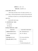 Bài giảng Tiếng Việt 3 - CHÍNH TẢ : ( Nhớ – viế t ) TIẾNG RU docx