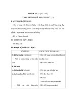 Giáo án Tiếng Việt 3 - CHÍNH TẢ : ( nghe - viết ) VẦNG TRĂNG QUÊ EM potx