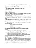 Đề Cương Ôn Thi HKII GDCD 6