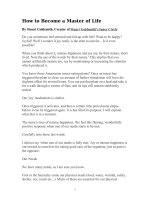 How to Become a Master of Life pptx