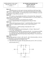 ĐỀ THI HSG VẬT LÝ LỚP 9 NH 2009-2010