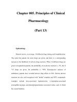 Chapter 005. Principles of Clinical Pharmacology (Part 13) docx