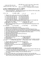 Đề thi HSG huyên năm 2008-2009