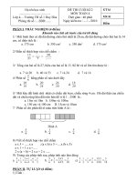 Đề thi Ck2 toán Binh