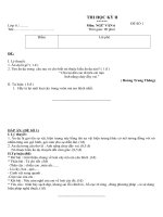 Đề thi Học kỳ II môn Ngữ Văn khối 6_1