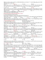 Bài tập ôn thi Vật lý pot