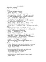 đề thi ki II môn lịch sử lớp 6