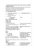 giáo án lớp 4 buổi chiều tuần 32, tiết 1