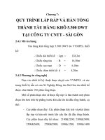 Phân tích quy trình lắp ráp và hàn tổng đoạn tàu 5.500DWT, chương 7 pot