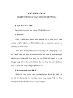 CHỦ NGHĨ A TƯ BẢN CHUYỂN SANG GIAI ĐOẠN ĐẾ QUỐC CHỦ NGHĨA - Lịch sử lớp 10 ppsx