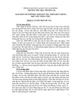 giải pháp giúp đỡ học sinh yếu tiếng việt