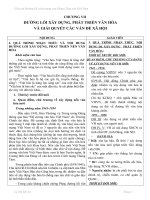 CHƯƠNG VII: ĐƯỜNG LỐI XÂY DỰNG, PHÁT TRIỂN VĂN HÓA VÀ GIẢI QUYẾT CÁC VẤN ĐỀ XÃ HỘI pot