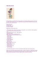 cac tro choi dan gian