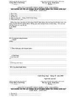 Bản cam kết thực hiện các cuộc vận động