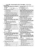 Đề cương ôn tập lý 8 năm học 2009-2010