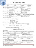 Bài tập ancol-phenol_Hot