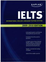 Kaplan IELTS 2009-2010 Edition pps
