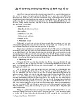 Lập hồ sơ trong trường hợp không có danh mục hồ sơ ppt