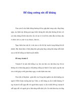 Để tăng cường sức đề kháng ppsx