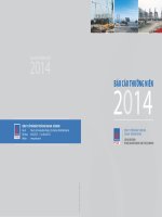 báo cáo thường niên 2014 công ty cổ phần đầu tư dầu khí sao mai bến đình pvsb sao mai ben dinh petroleum investmentjointstock company