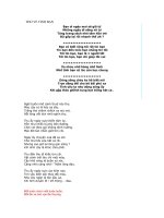 bai tho hay noi ve tinh ban tinh yeu