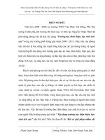 Tiểu luận tốt nghiệp chính trị