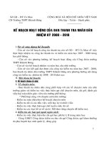 Kế hoạch thanh tra nhân dân