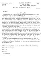 Khao sat hoc ky 2 Tieng Viet lop 5